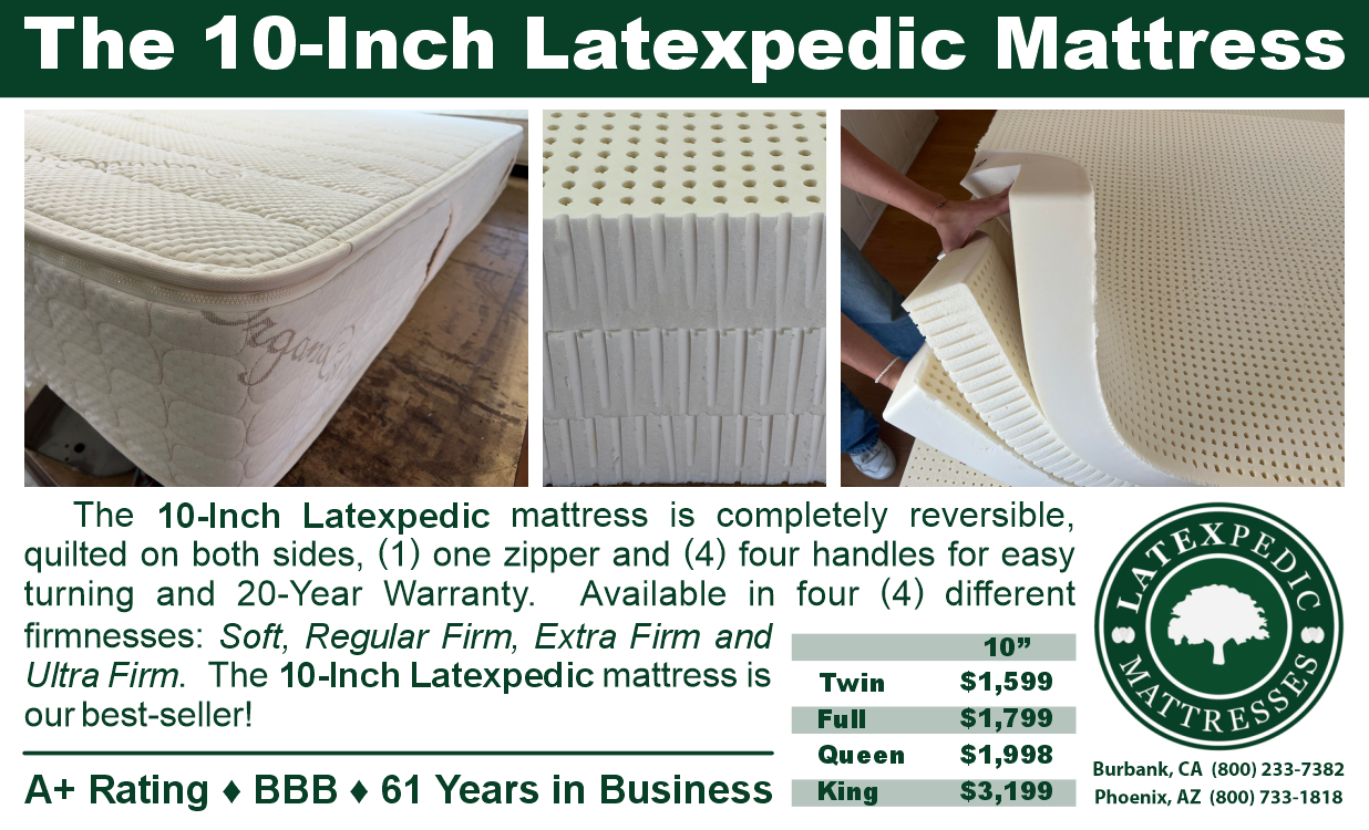 San Francisco Latex pedic mattress